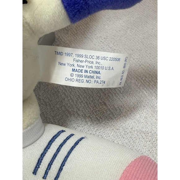 Winter Olympic Bunny Rabbit SLC 2002  Plush Toy Mascots‎ Ice Skating 9" tall USA - Picture 5 of 9